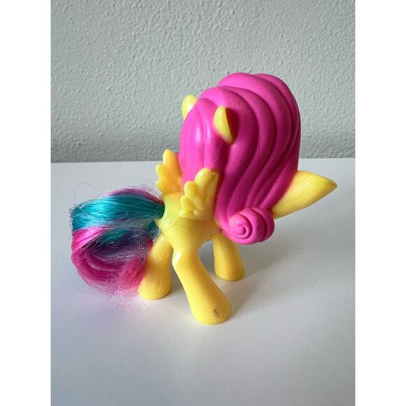 My Little Pony MLP Figure Fluttershy Toy By Hasbro For McDonalds 2014 - Picture 3 of 6
